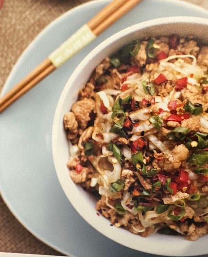 Deconstructed Pot Sticker Bowl - Maria Emmerich Keto