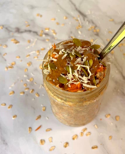 Carrot Cake Overnight Oats