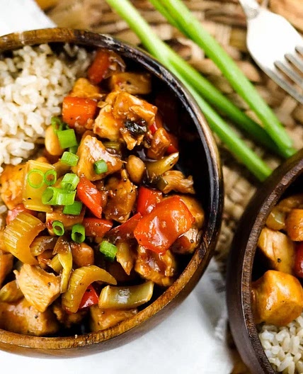 Healthy Kung Pao Chicken