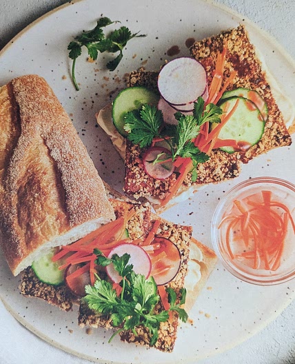 Crispy Tofu Banh Mi
