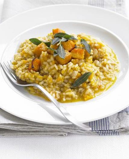 Butternut squash & sage risotto