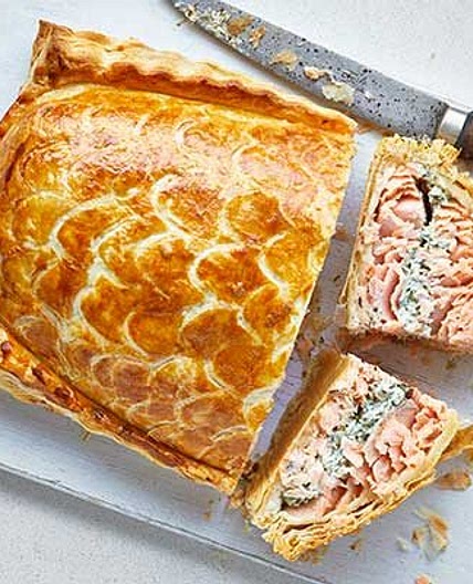Next level salmon en croûte