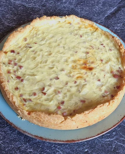 Klassischer Zwiebelkuchen