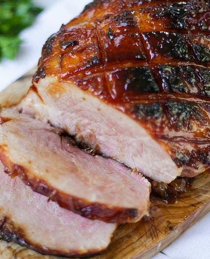 Slow Cooker Gammon {with Honey Glaze}