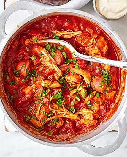 Chicken & chorizo ragu