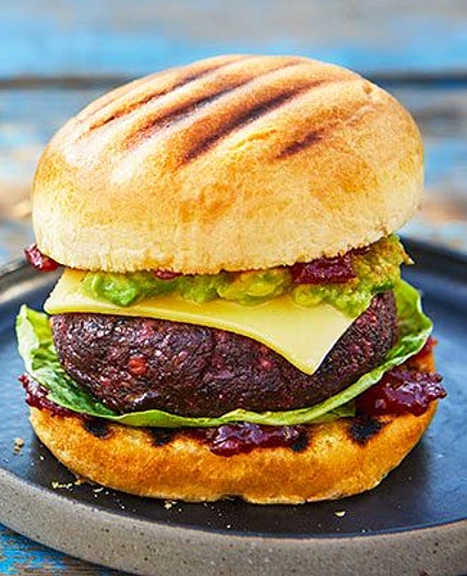 Beetroot burger