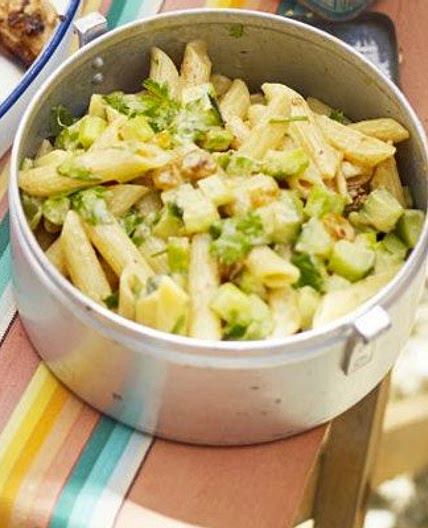 Curried pasta salad
