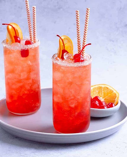 Orange Creamsicle Shirley Temple Drink Recipe
