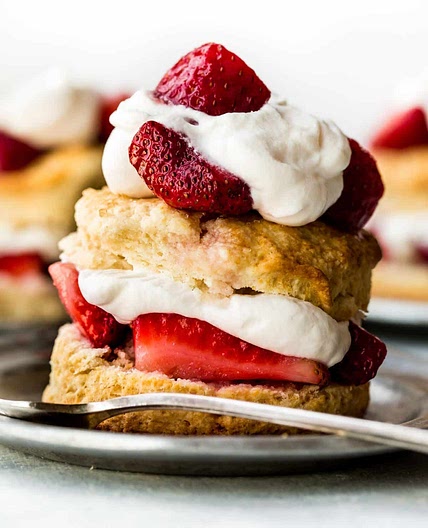 Homemade Strawberry Shortcake