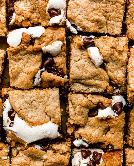 S'mores Cookie Bars