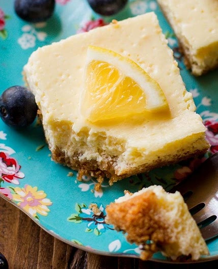 130 Calorie Greek Yogurt Lemon Bars