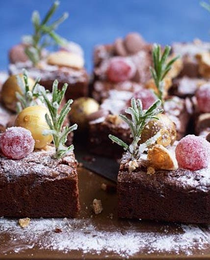 Christmas brownies