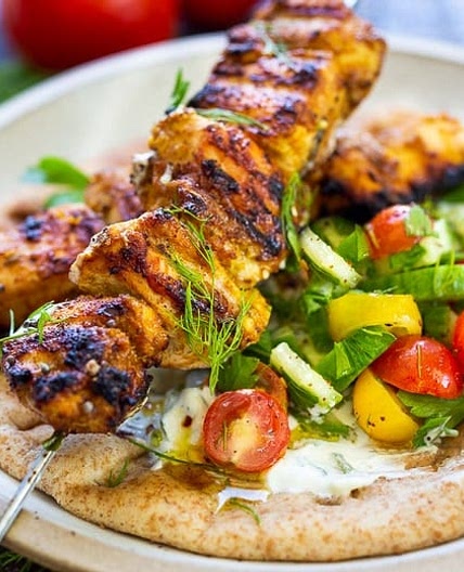 Grilled Chicken Shawarma Recipe