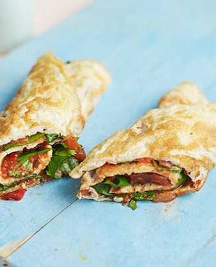 Mexican egg roll