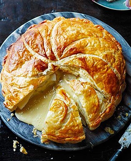 Melty cheese & potato pie