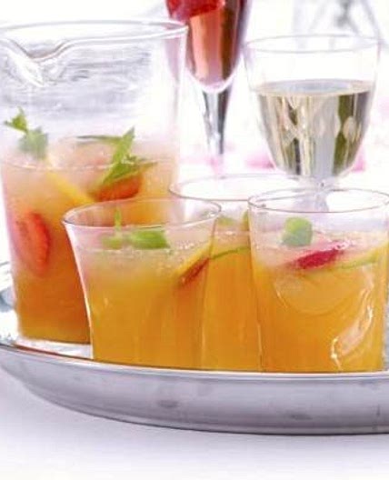 Citrus peach cooler