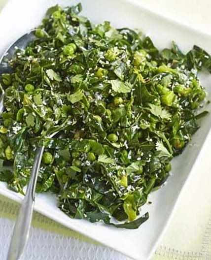 Indian spiced greens
