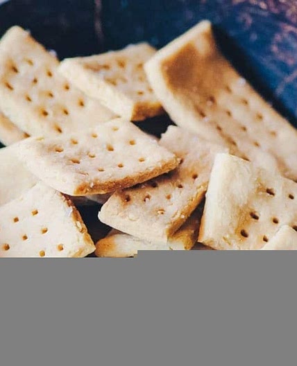 Sea Salt Chickpea Crackers (Gluten-Free, Vegan)