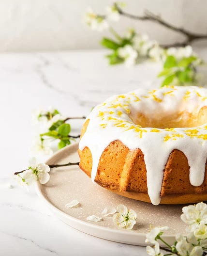 Plant-Based Lemon Pound Cake