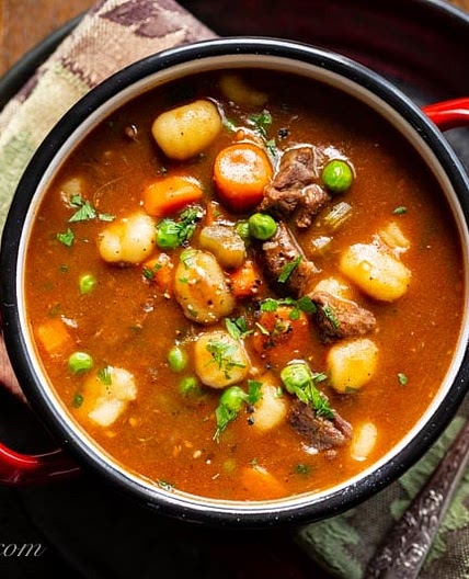 Beef and Gnocchi Soup