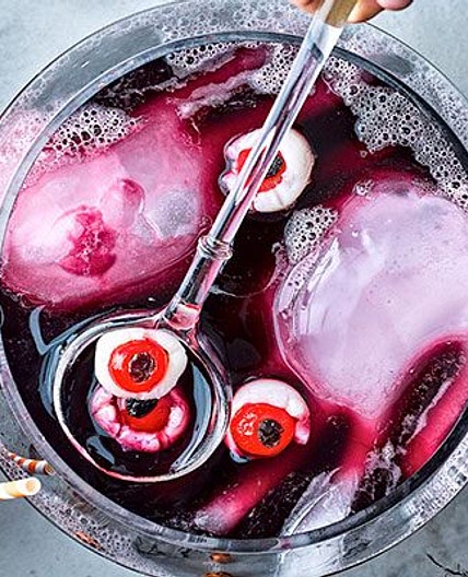 Halloween mocktail punch