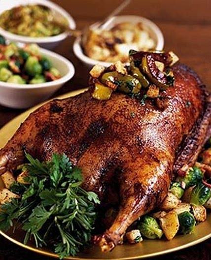 Gordon's Christmas roast goose