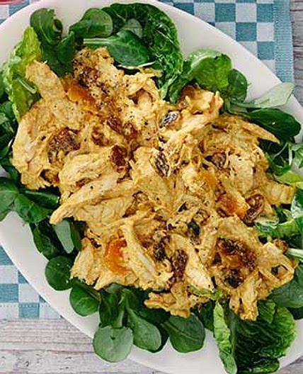 Easy coronation chicken