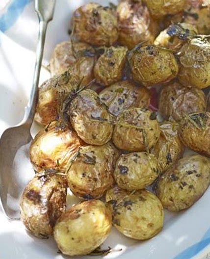 Herb roasted new potatoes
