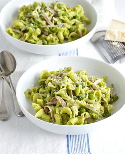 Tuna & lemon pasta