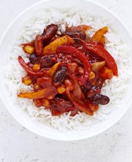 Bean & pepper chilli