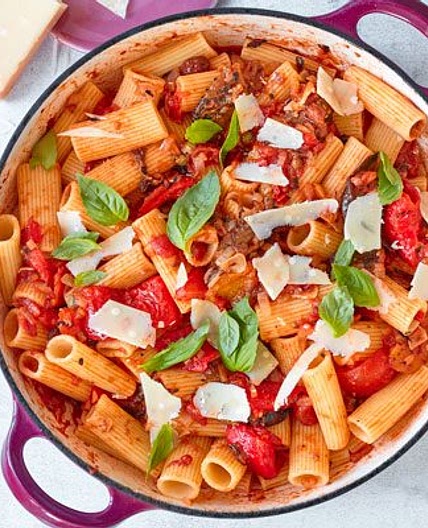Caponata pasta