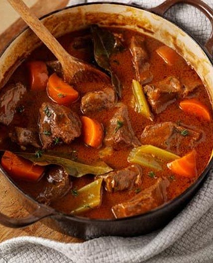Beef & vegetable casserole