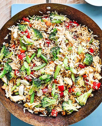 Fridge-raid fried rice