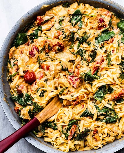 Smoked Salmon Pasta