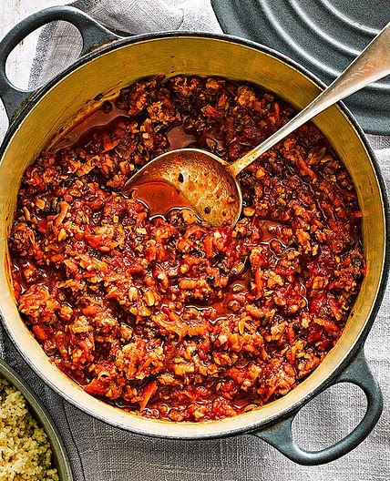 Sausage & mushroom ragu