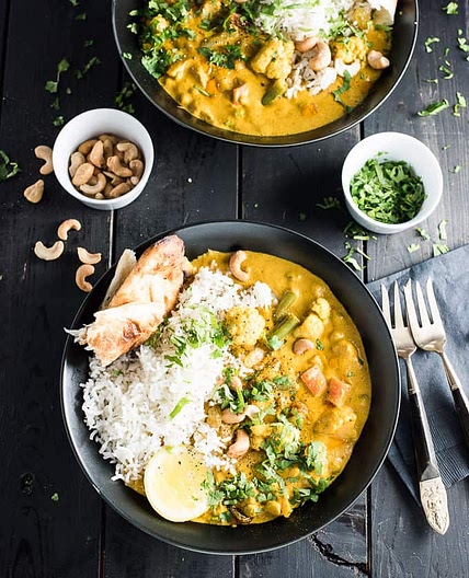 Coconut Vegetarian Korma