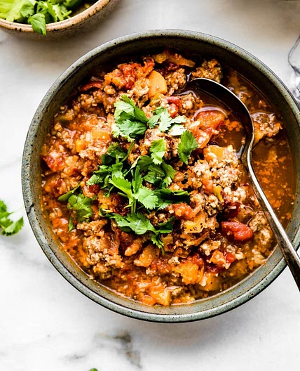Crock Pot Sweet Potato Chipotle Chili {Paleo}