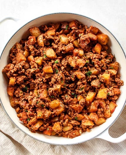 Ground Turkey & Potato Skillet