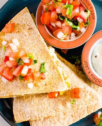 Chicken Quesadilla {Easy Baked Recipe}