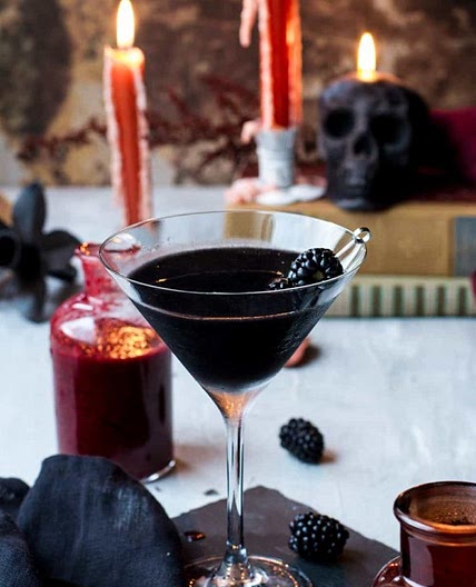 Poison Blackberry Martini