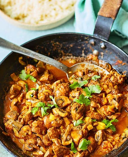 Mushroom bhaji