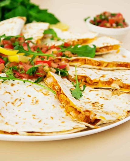 Chorizo and Chicken Quesadilla