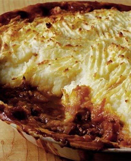 Tasty cottage pie with parsnip mash