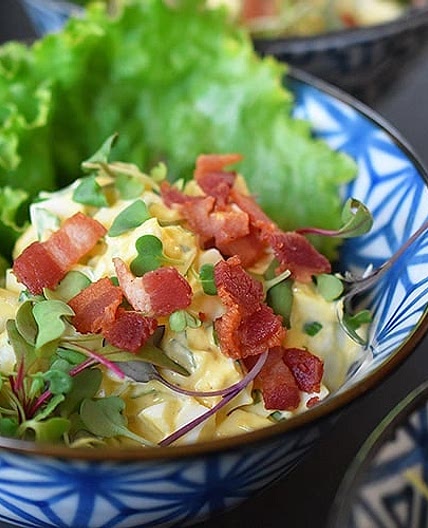 Bacon Deviled Egg Salad