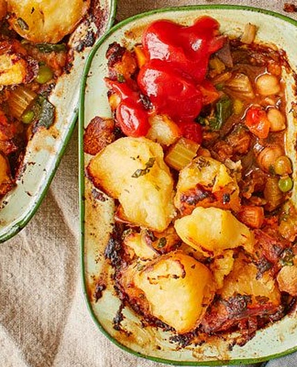 Vegan shepherd's pie