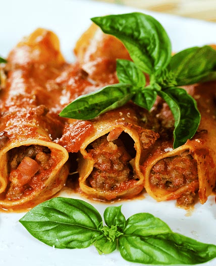 Italian Cannelloni Al Forno