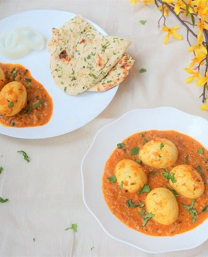 Instant Pot Egg Curry (Pressure Cooker Anda Curry)