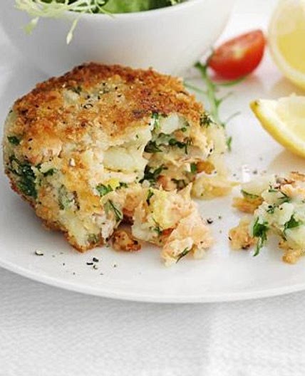 The best salmon fish cakes