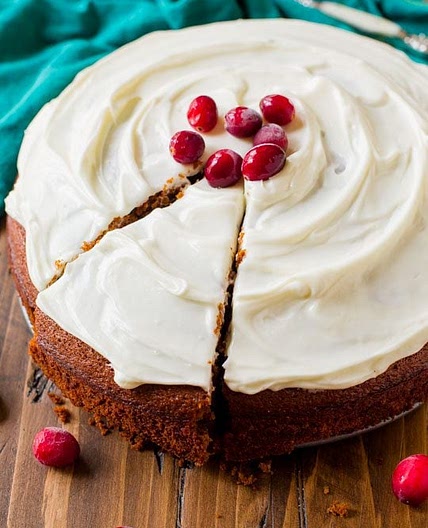 Moist Gingerbread Spice Snack Cake