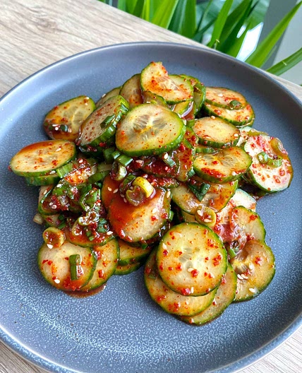 Korean Cucumber Salad (Oi Muchim)